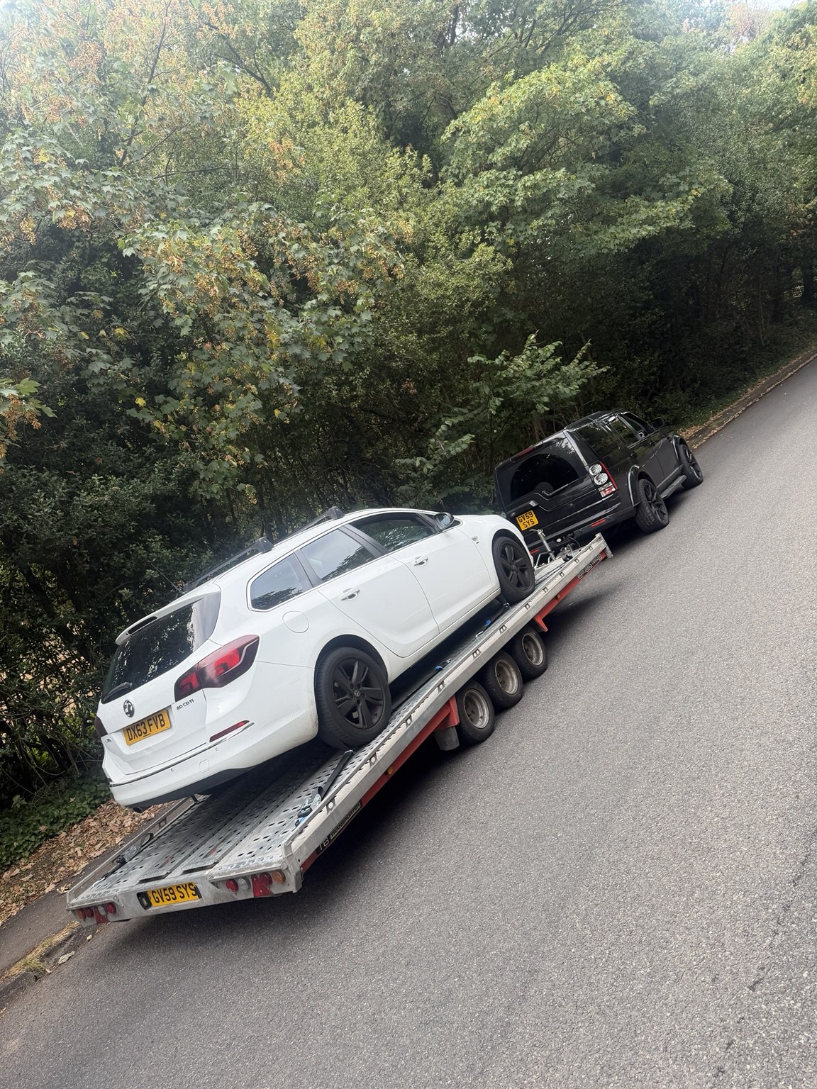LP Recovery vehicle recovery and transport